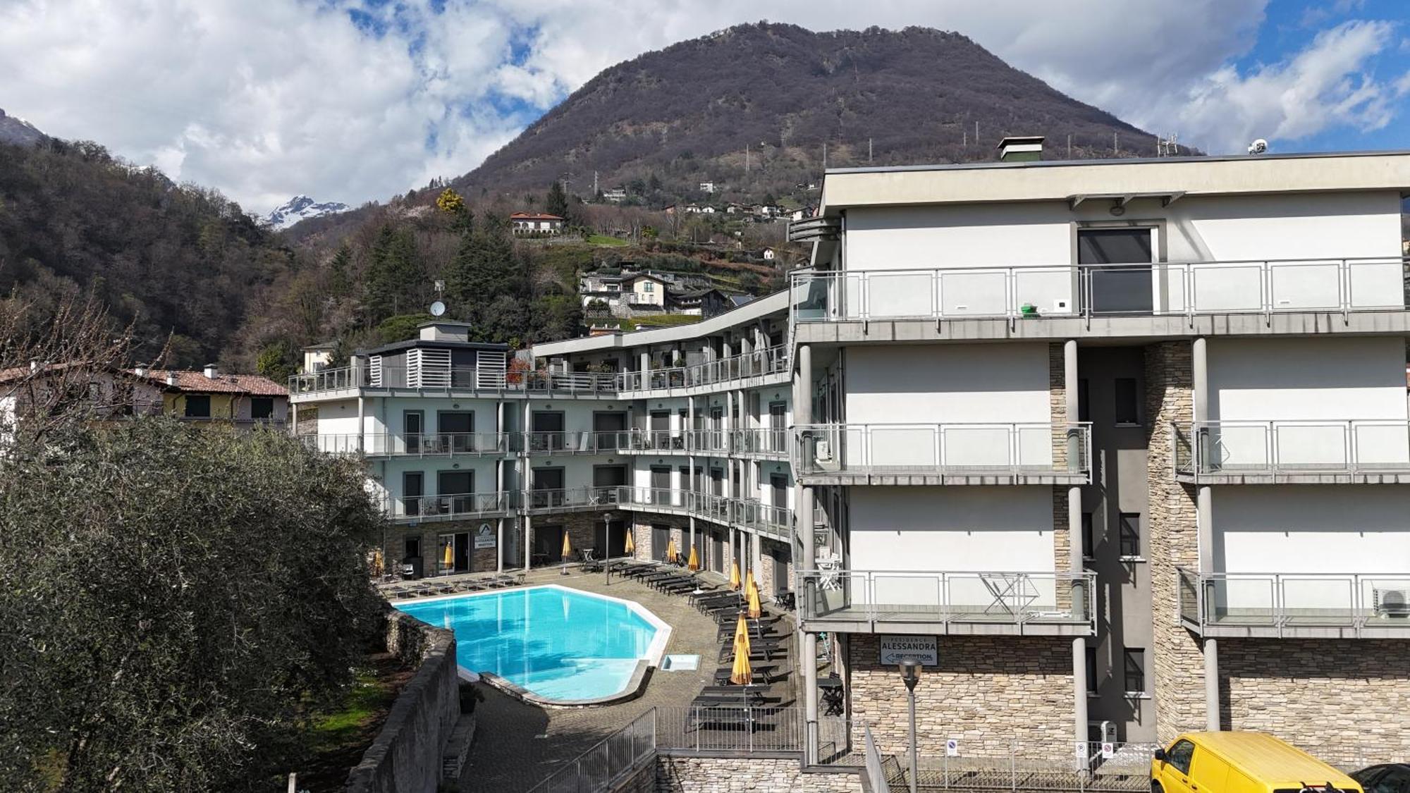 Hotel Residence Alessandra Domaso Exterior photo