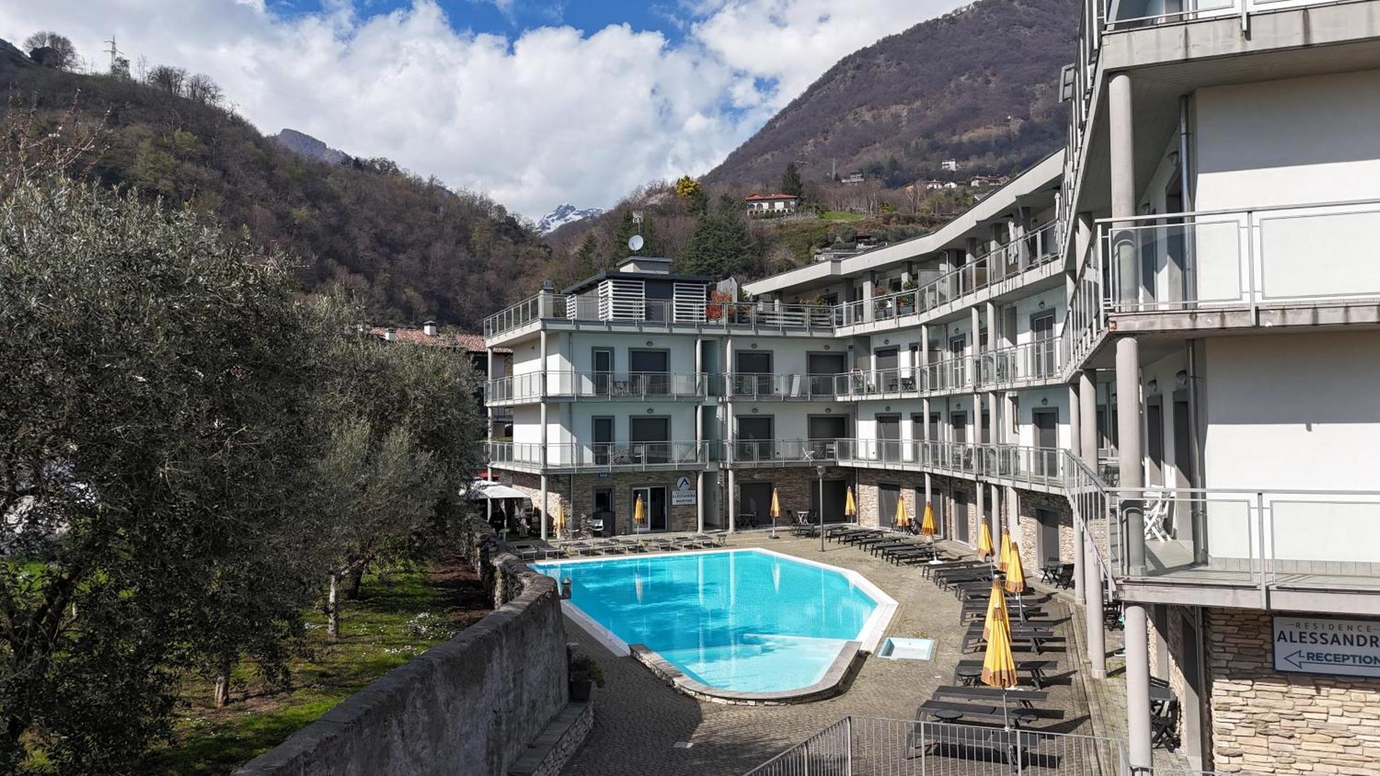 Hotel Residence Alessandra Domaso Exterior photo